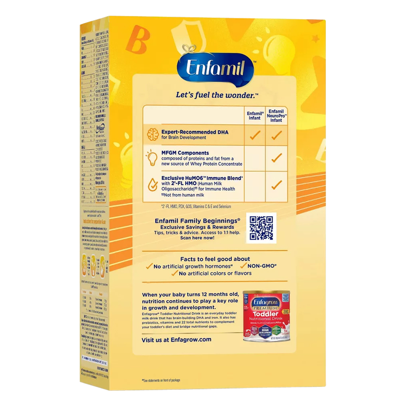 Enfamil NeuroPro Infant Formula Powder Refill Box 36.4oz Baby fast