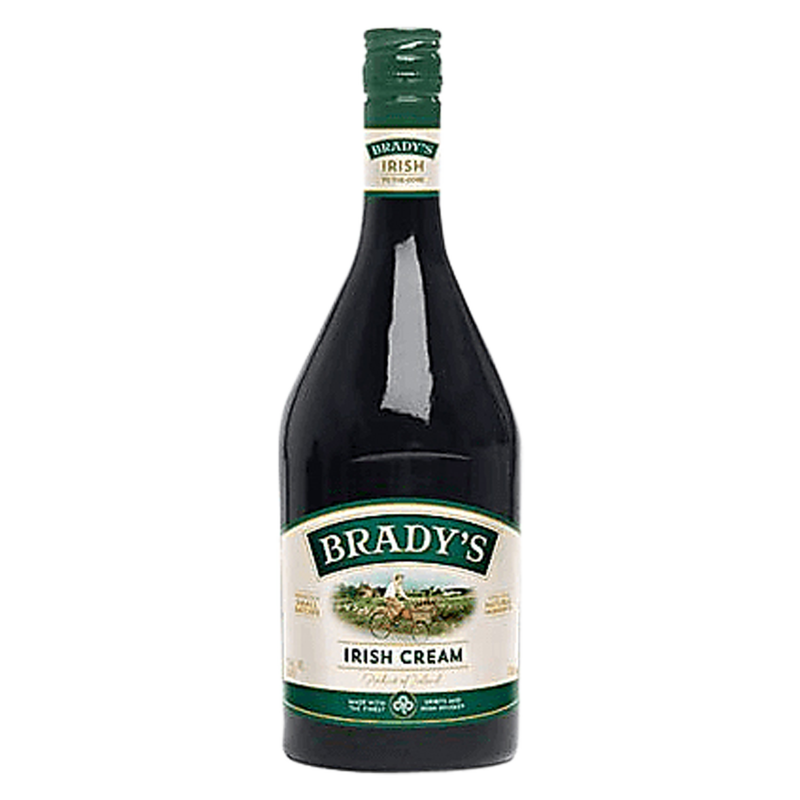 Bradys Irish Cream 750ml (34 proof)