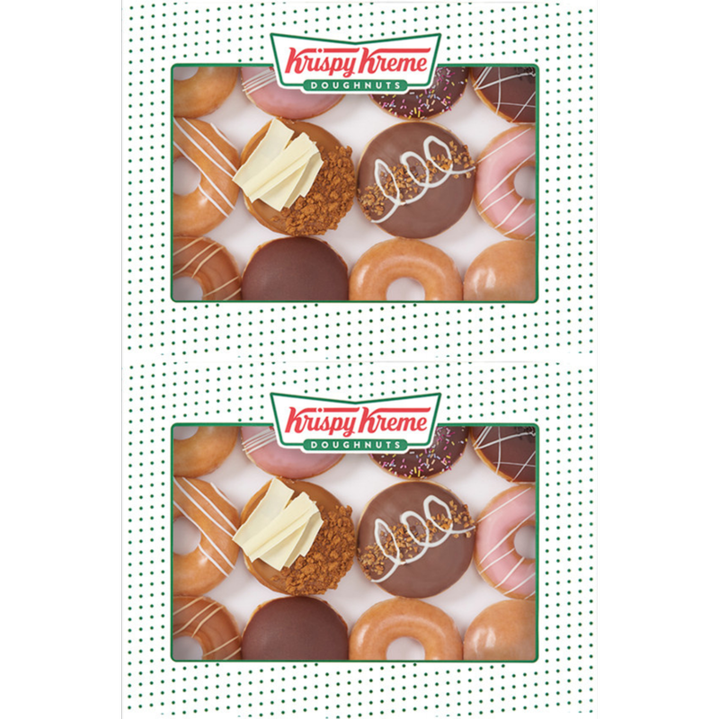 Krispy Kreme Sharer Double Dozen, 24 Doughnuts