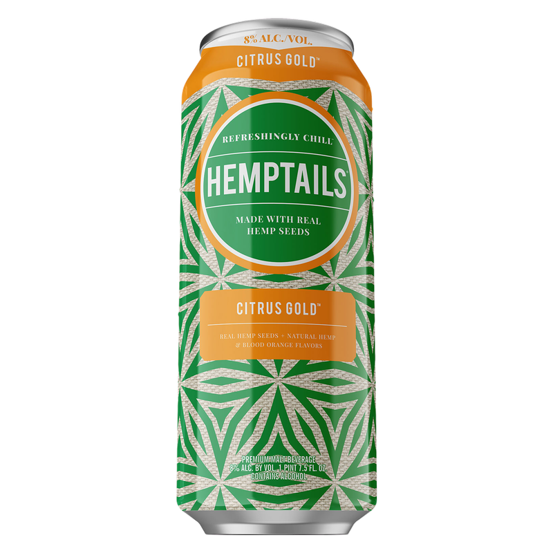 Hemptails Citrus Gold Single 24oz Can 8.0% ABV