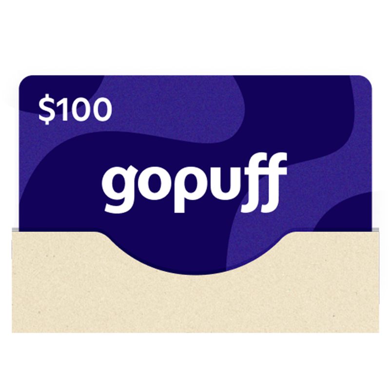 Gopuff Digital Gift Card ($100)