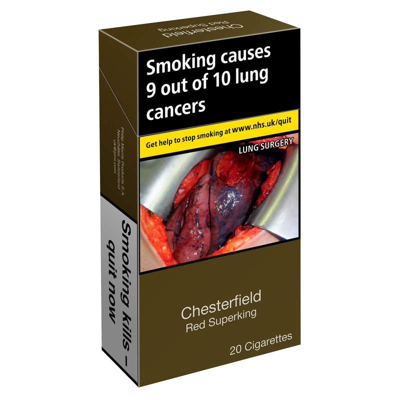 Chesterfield Red Superking Cigarettes, 20pcs