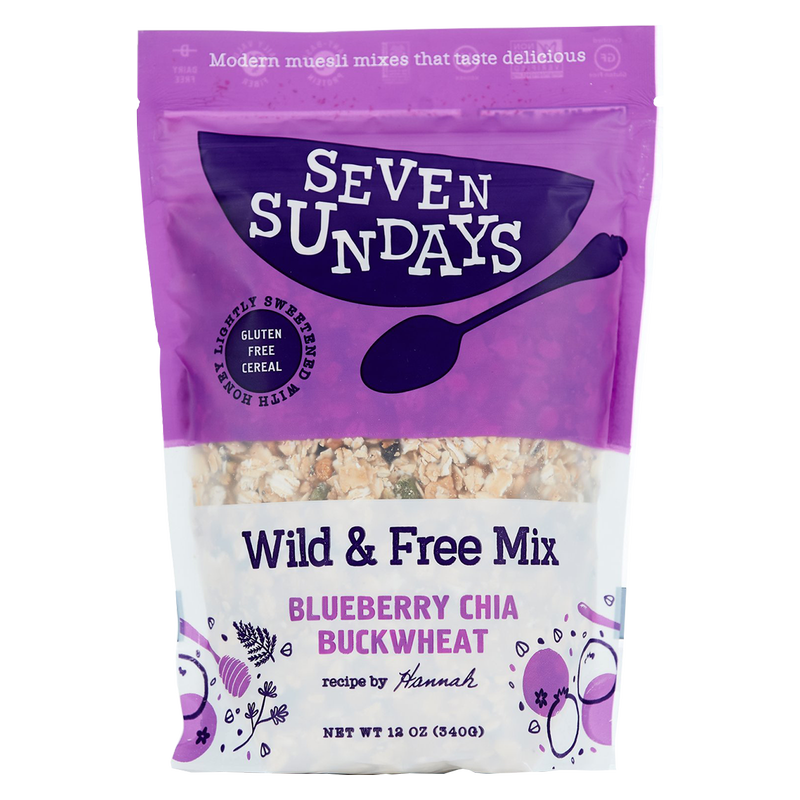 Seven Sundays Wild & Free Blueberry Chia Muesli 12oz Bag