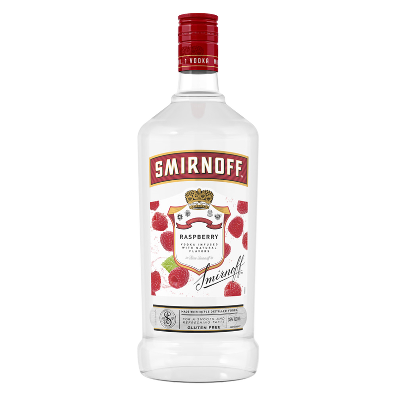 Smirnoff Raspberry Twist Vodka 1.75L