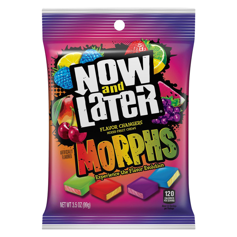 Now & Later Morphs Fruit Chews 3.5oz