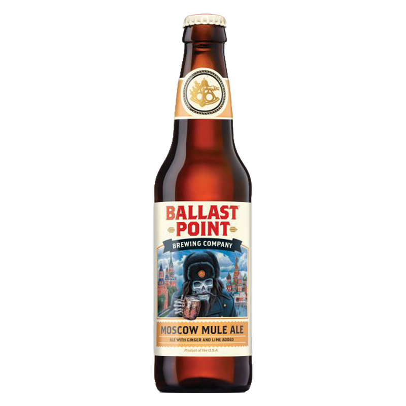 Ballast Point Moscow Mule Ale 6pk 12oz Btl 10.0% ABV