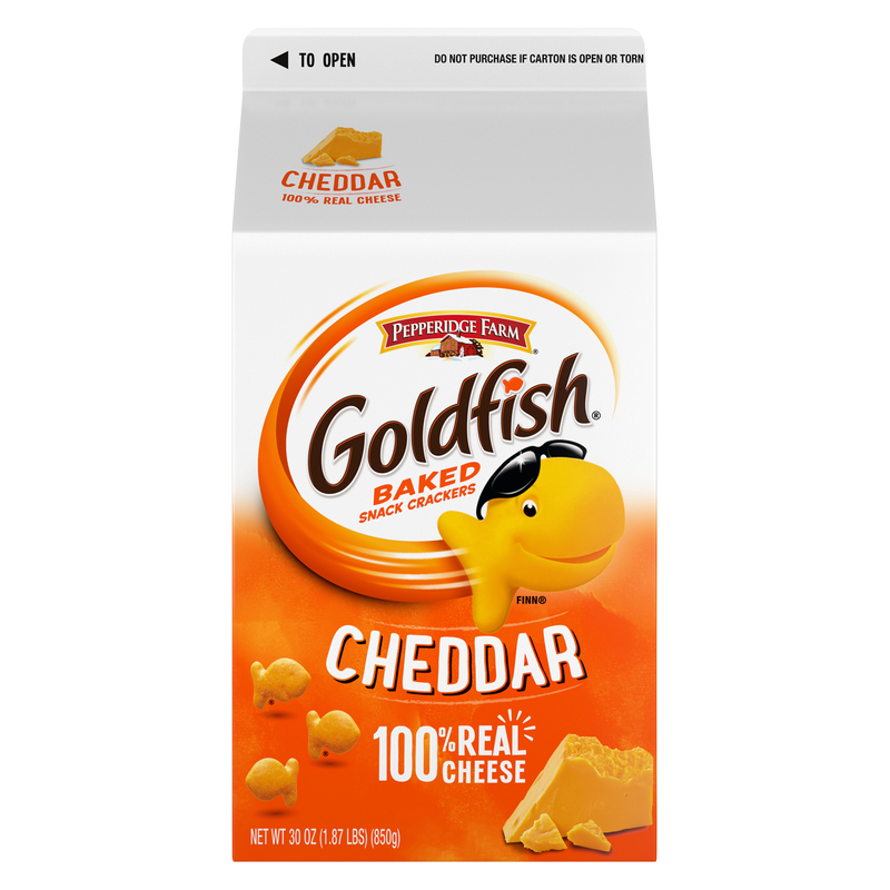 Goldfish Cheddar Crackers 30oz