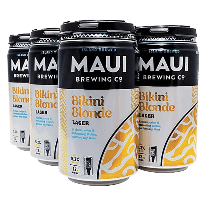 Maui Brewing Bikini Blonde Lager 6pk 12oz Can 4.8% ABV