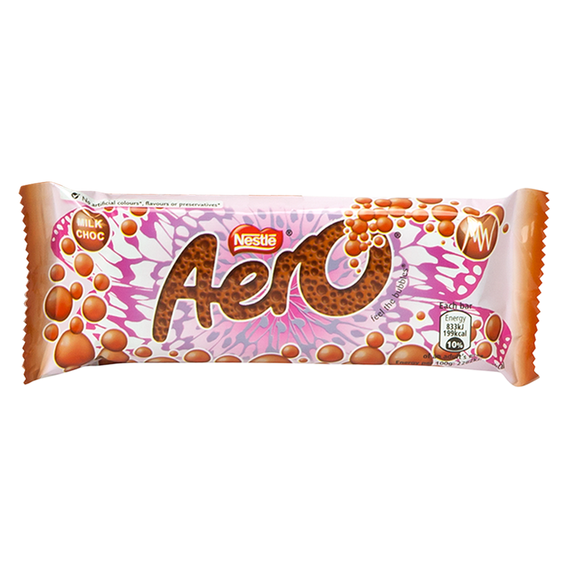 Nestle Aero Milk Chocolate Bar 1.26oz