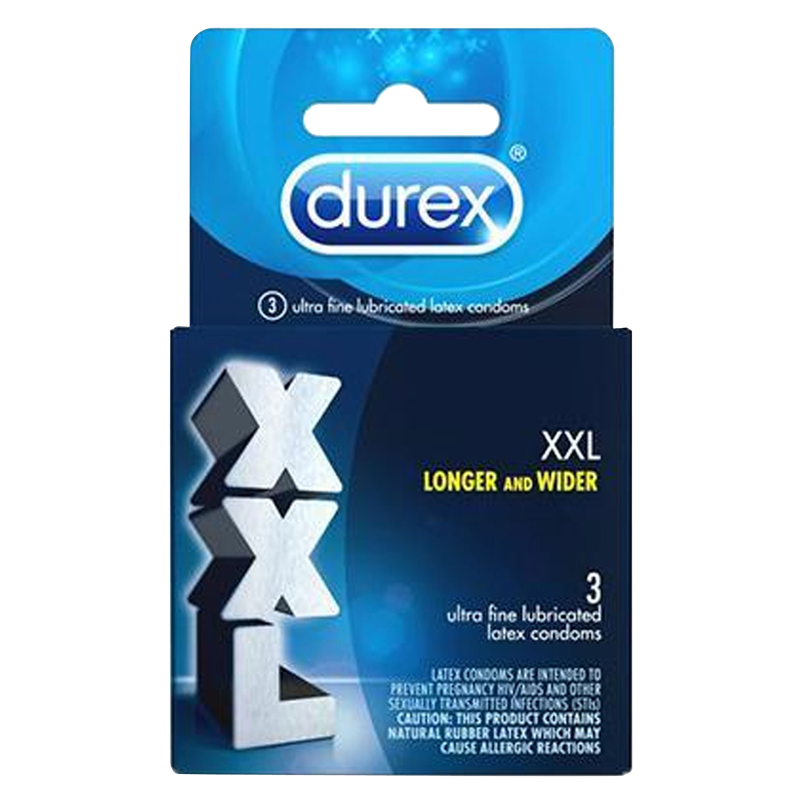 Durex XXL Condom 3ct