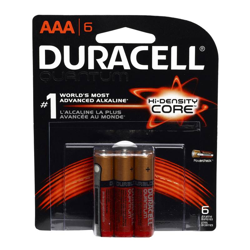 Duracell AAA Batteries 6ct