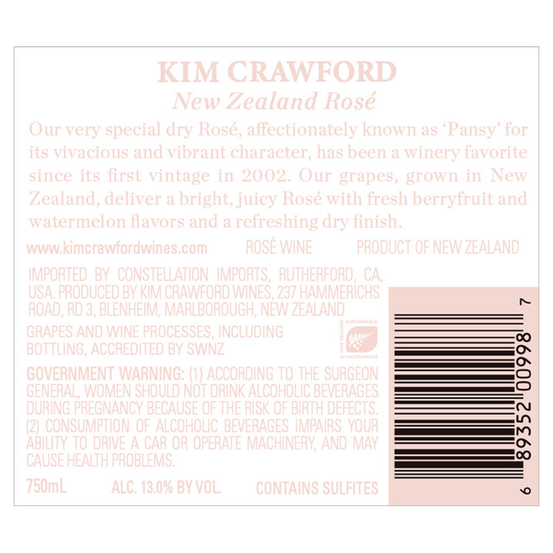 Kim Crawford Rose 750 ml