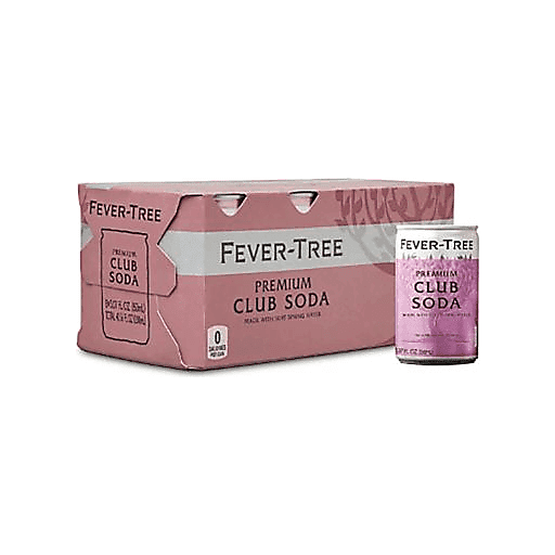 Fever-Tree Premium Club Soda 8pk 5oz Can