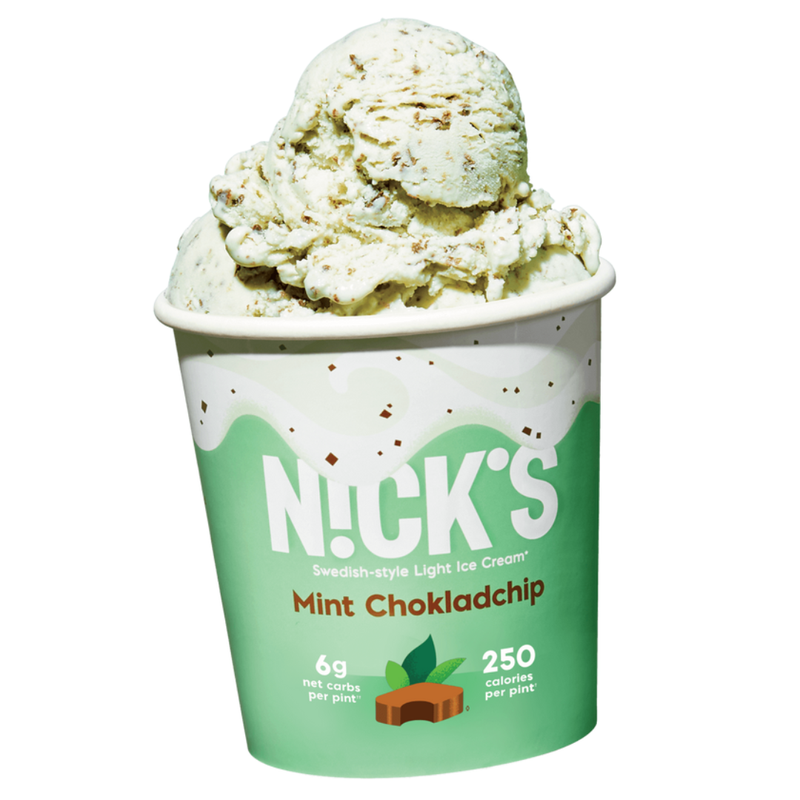 N!ck's Ice Cream Mint Chokladchip, 1 pint