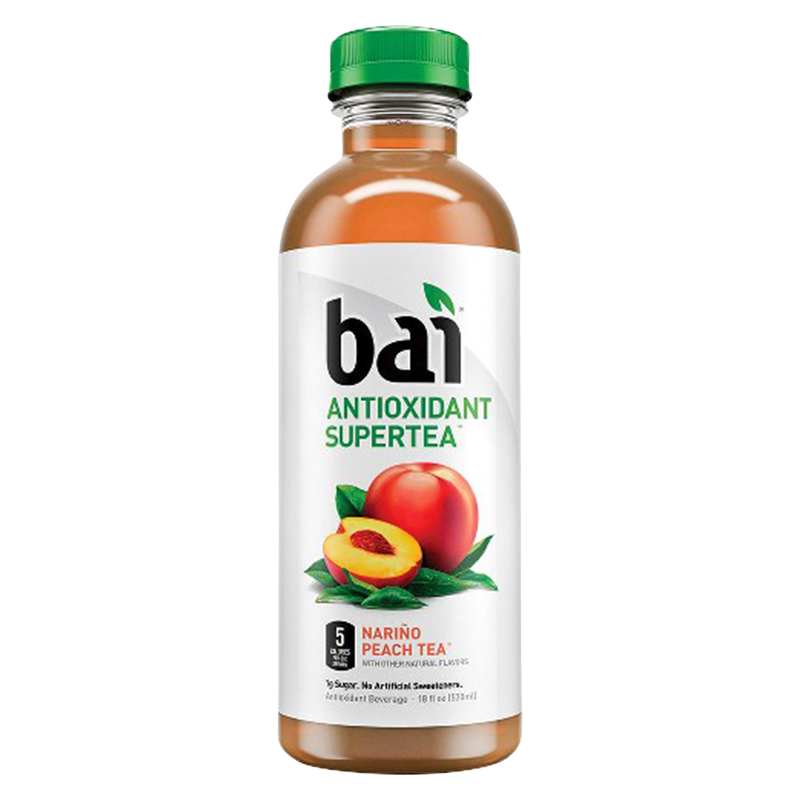 Bai Narino Peach Antioxidant Infused Supertea 18oz