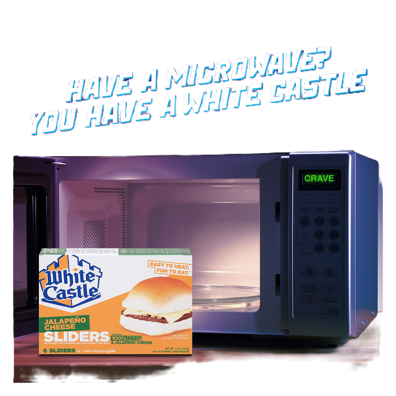 White Castle Jalapeno Cheese Sliders 6ct 11oz fast delivery by App or