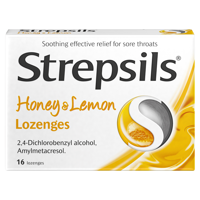 Strepsils Honey & Lemon, 16pcs
