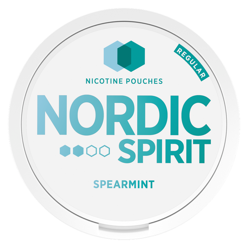Nordic Spirit Spearmint Regular Nicotine Pouches (6mg), 20pcs