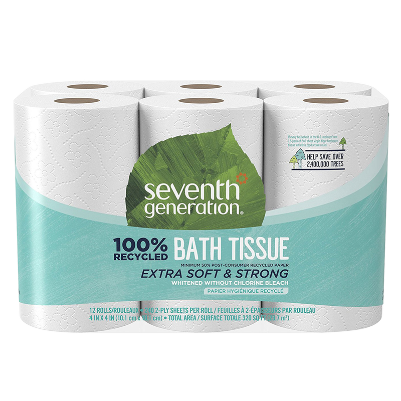 Seventh Generation 2-Ply 12ct Recycled Toilet Paper