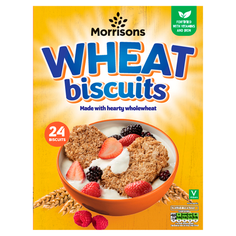 Morrisons Wheat Biscuits, 24pcs
