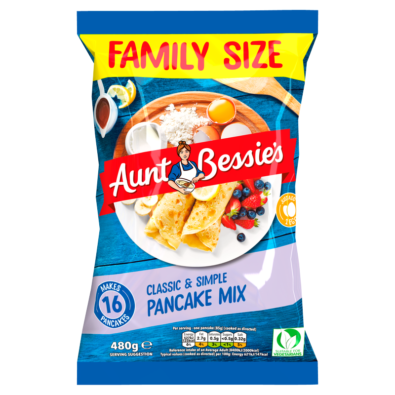 Aunt Bessie's Pancake Mix, 480g