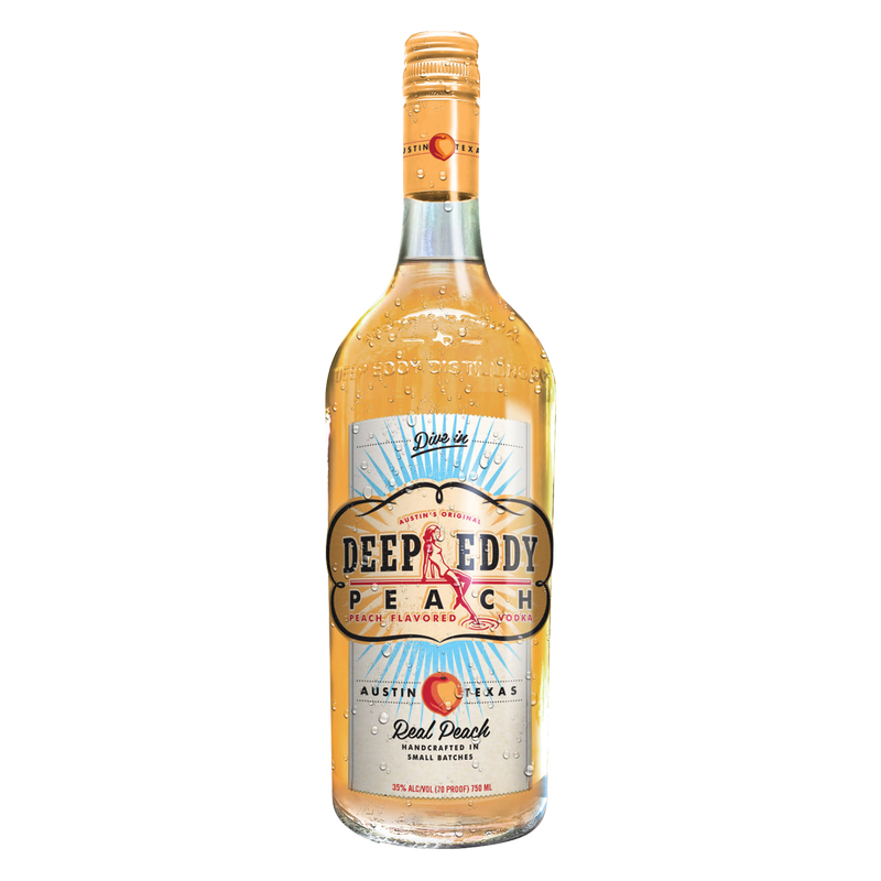Deep Eddy's Peach Vodka 750 Ml