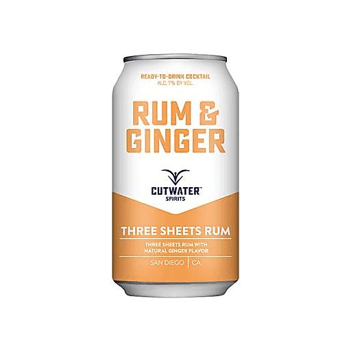 Cutwater Rum & Ginger RTD 4pk 12oz Can