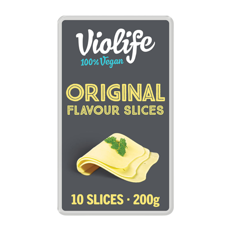 Violife Original Flavour Vegan Cheese Slices, 200g