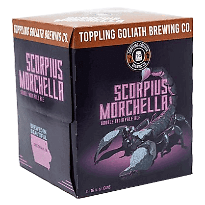 Toppling Goliath Brewing Scorpius Morchella Double IPA 4pk 16oz Can