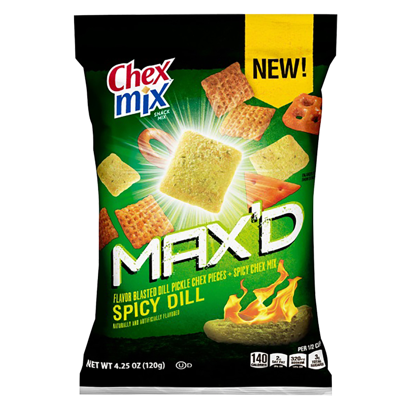 Chex Mix Max'd Spicy Dill Snack Mix 4.25oz