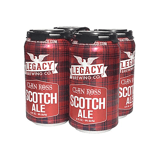 Legacy Brewing Clan Ross Scotch Ale 4pk 12oz Can