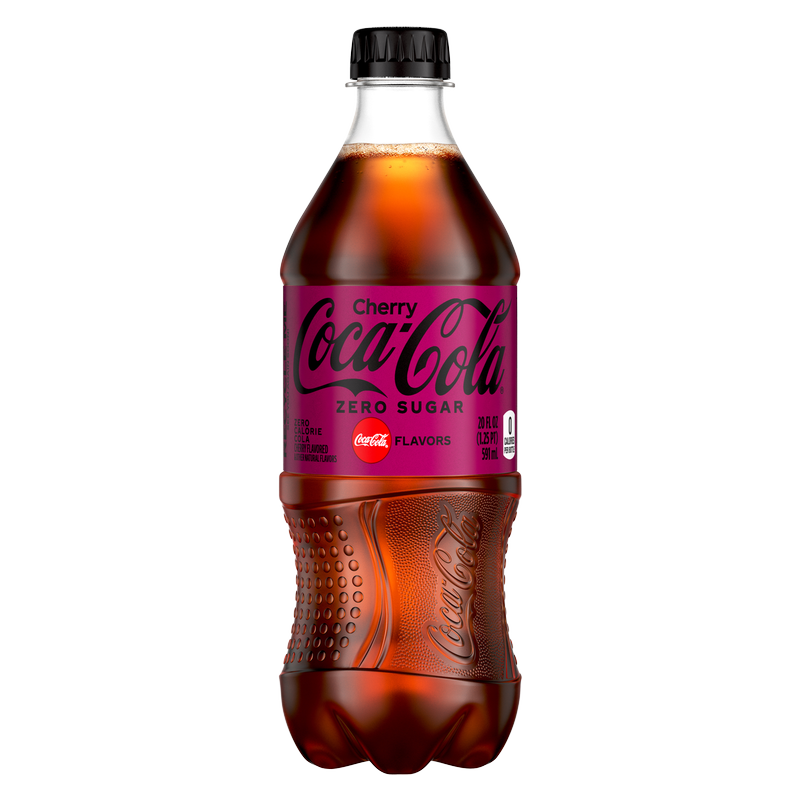 Coca-Cola Cherry Zero 20oz Btl.