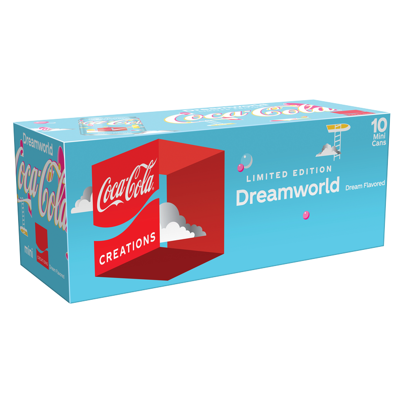 Coca-Cola Dreamworld Mini Cans 10pk 7.5oz Can