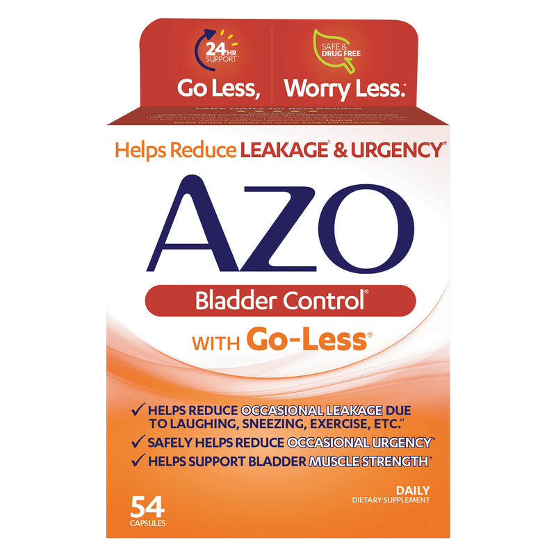 AZO Bladder Control with Go-Less 54ct
