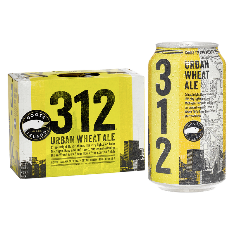 Goose Island 312 Urban Wheat Ale 12pk 12oz Can 4.2% ABV