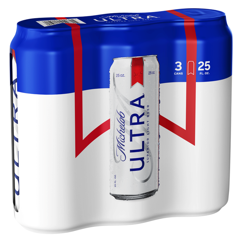 Michelob Ultra New York Knicks 3pk 25oz Custom Cans 4.2% ABV