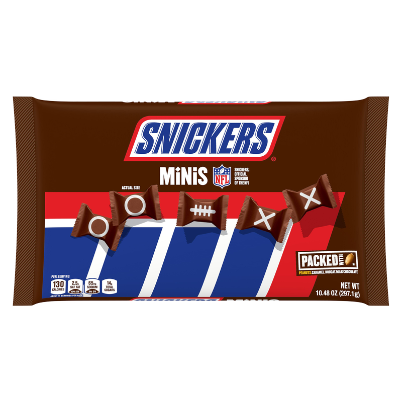 Snickers Candy Bars, Minis - 10.48 oz