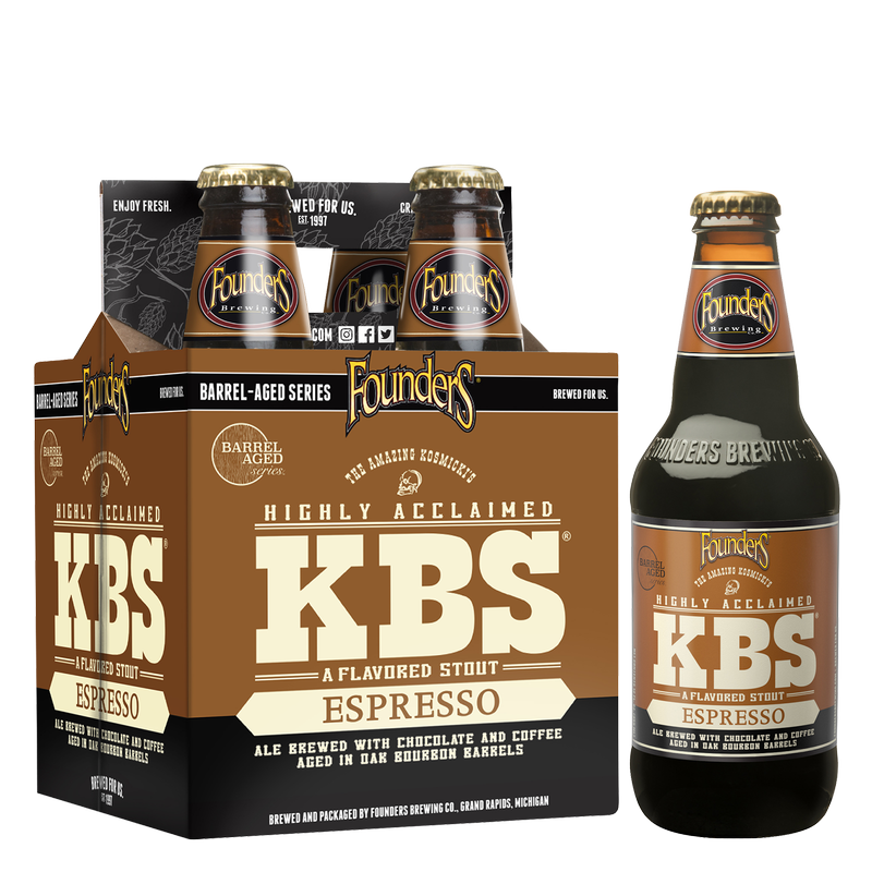Founders Brewing KBS Espresso 4pk 12oz Btl Alcohol fast delivery by