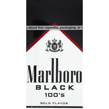 Marlboro Black Special Blend 100s Cigarettes 20ct Box 1pk
