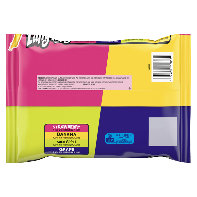 Laffy Taffy Assorted Fun Size Candy 12oz Snacks fast delivery by App