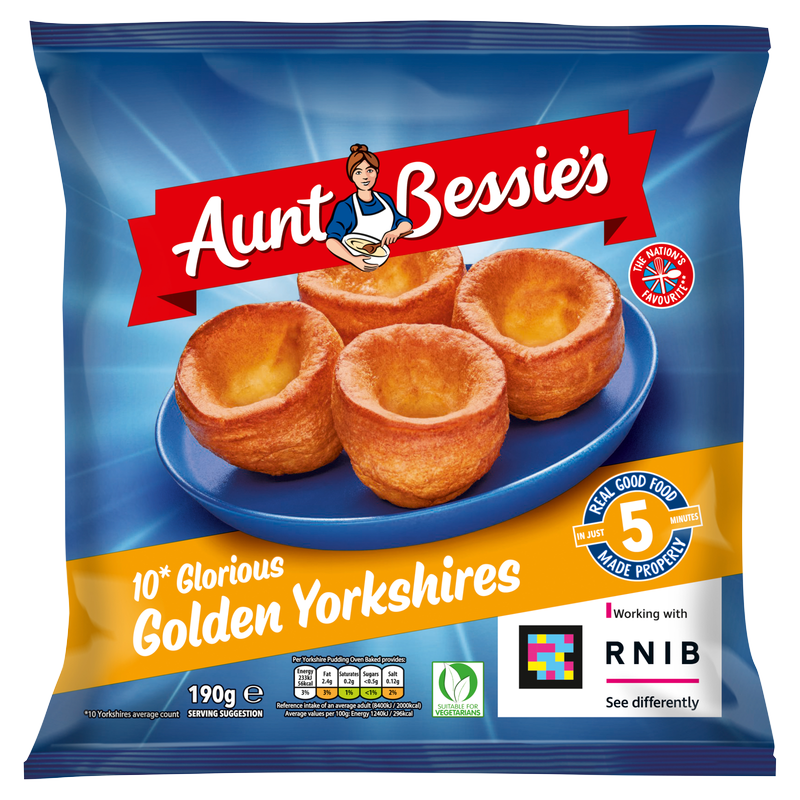 Aunt Bessie's 10 Baked Yorkshire Puddings,190g