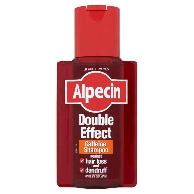 Alpecin Double Effect Anti Dandruff and Hair Loss Shampoo, 200ml