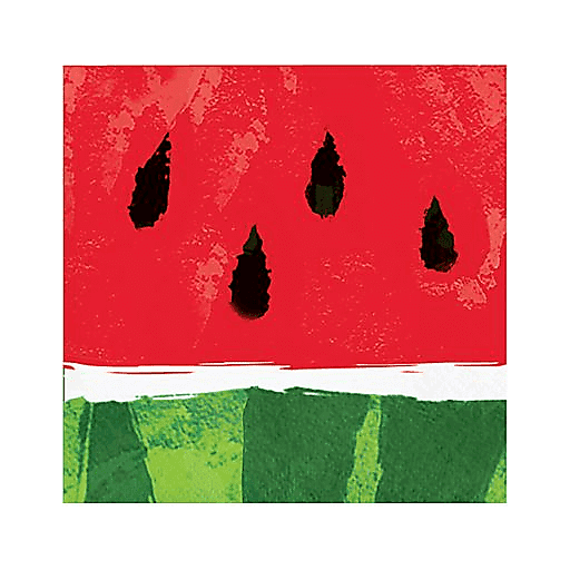 Juicy Watermelon Beverage Napkins 16ct