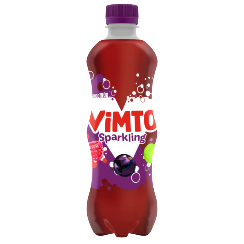 Vimto Original Real Fruit Fizzy Drink, 500ml