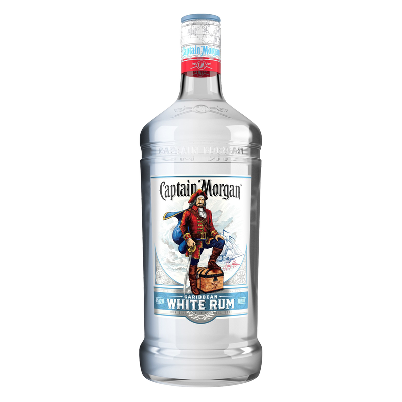 Captain Morgan White Rum 1.75L (80 Proof)
