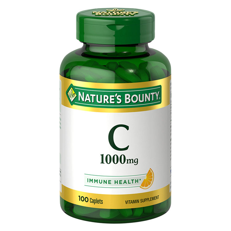 Nature's Bounty Vitamin C 1000mg Caplets 100ct