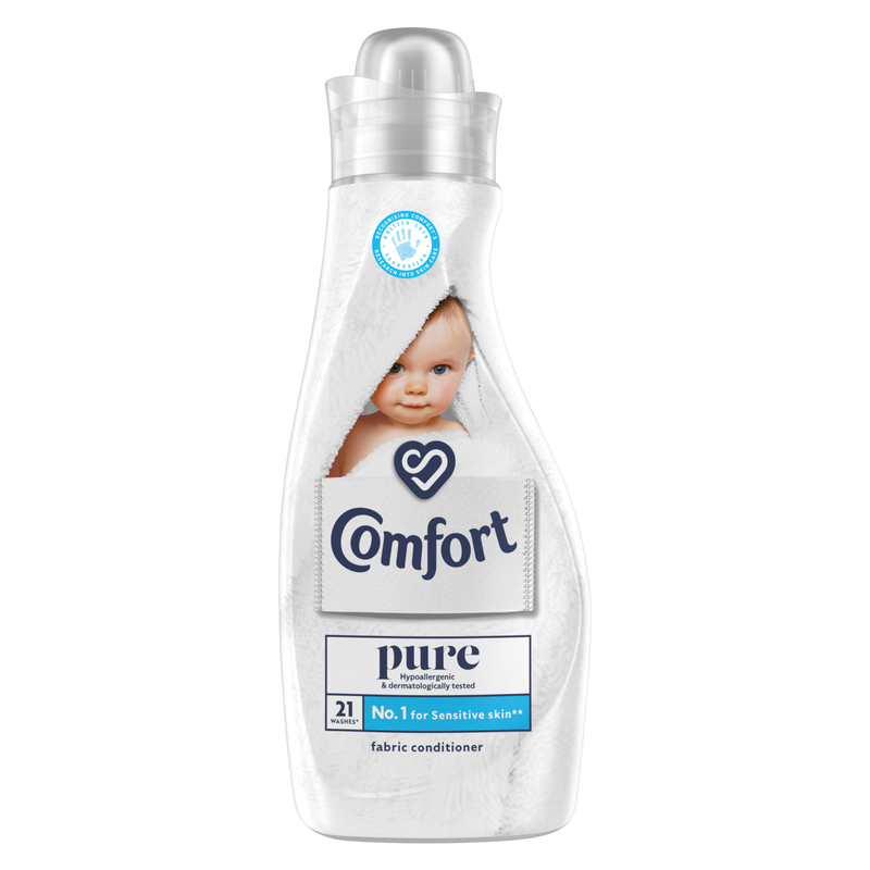 Comfort Pure Fabric Conditioner 21 Washes, 750ml