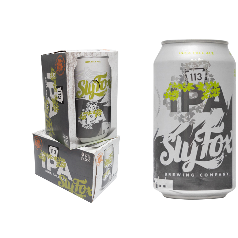 Sly Fox Rt. 113 IPA 6pk 12oz Can 7.0% ABV