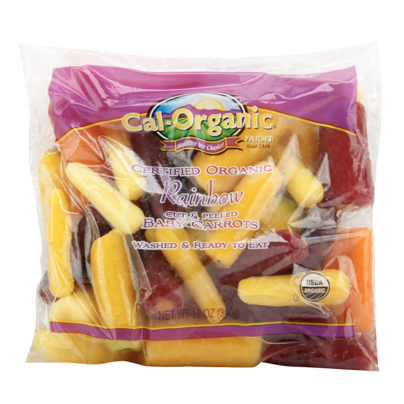 Cal Organic Organic Baby Rainbow Carrots 12oz