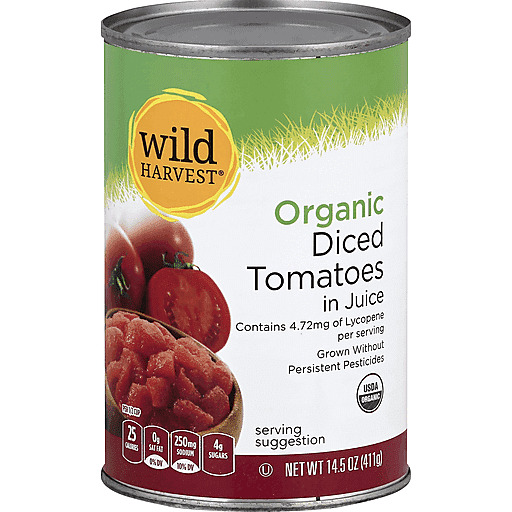 Wild Harvest Diced Tomatoes 14.5oz